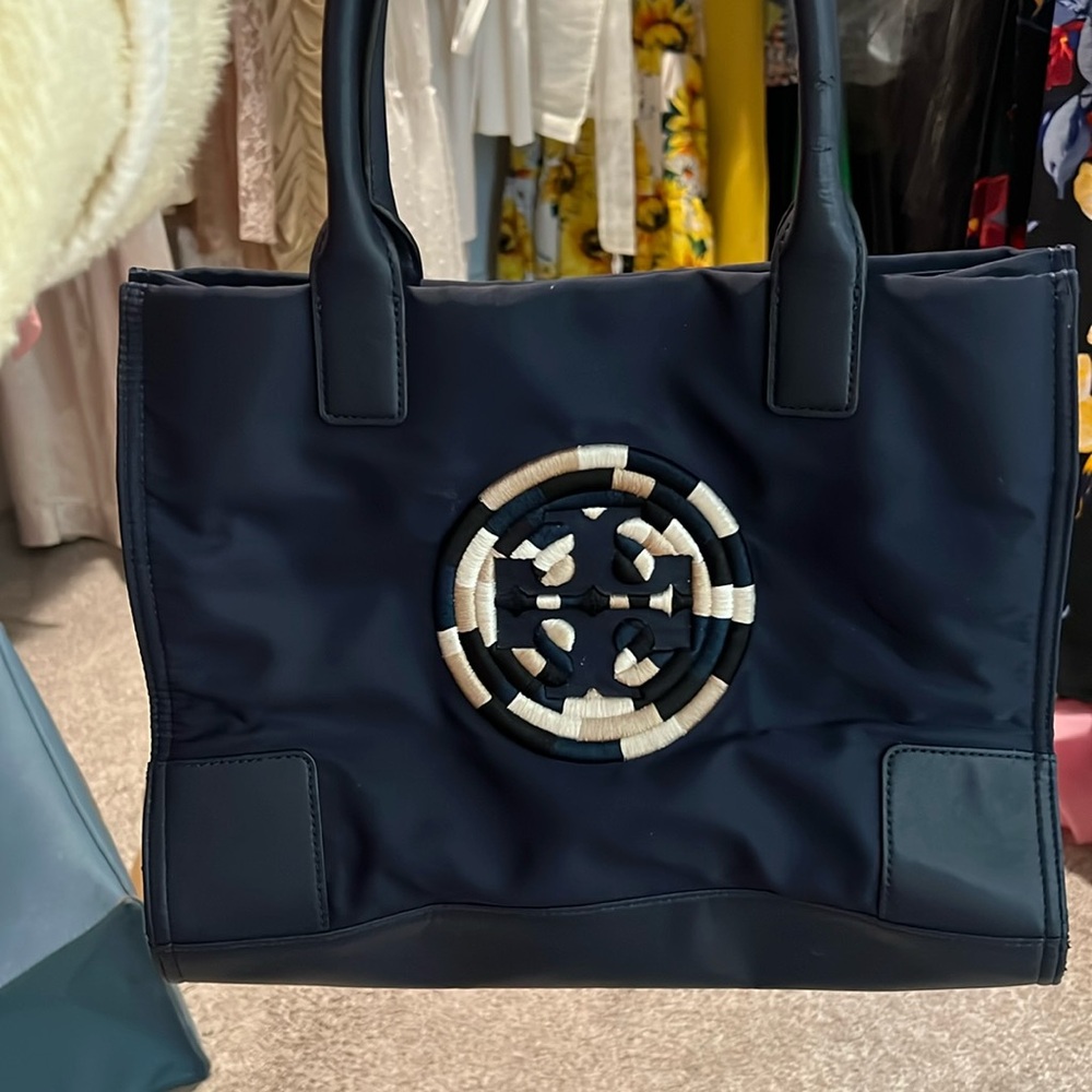 Small Ella tote bag (Navy Blue)